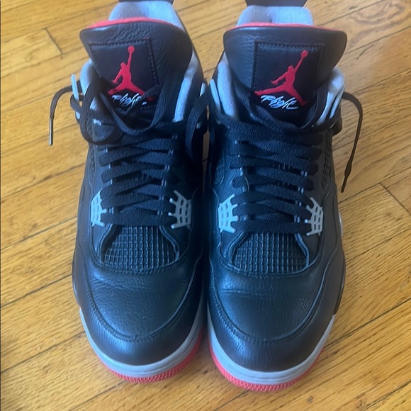 Jordan Black and Red Sneakers